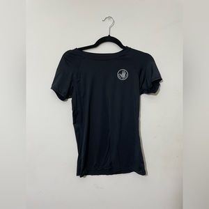 NWOT Official Body Glove UV Protection Black Short Sleeve Top